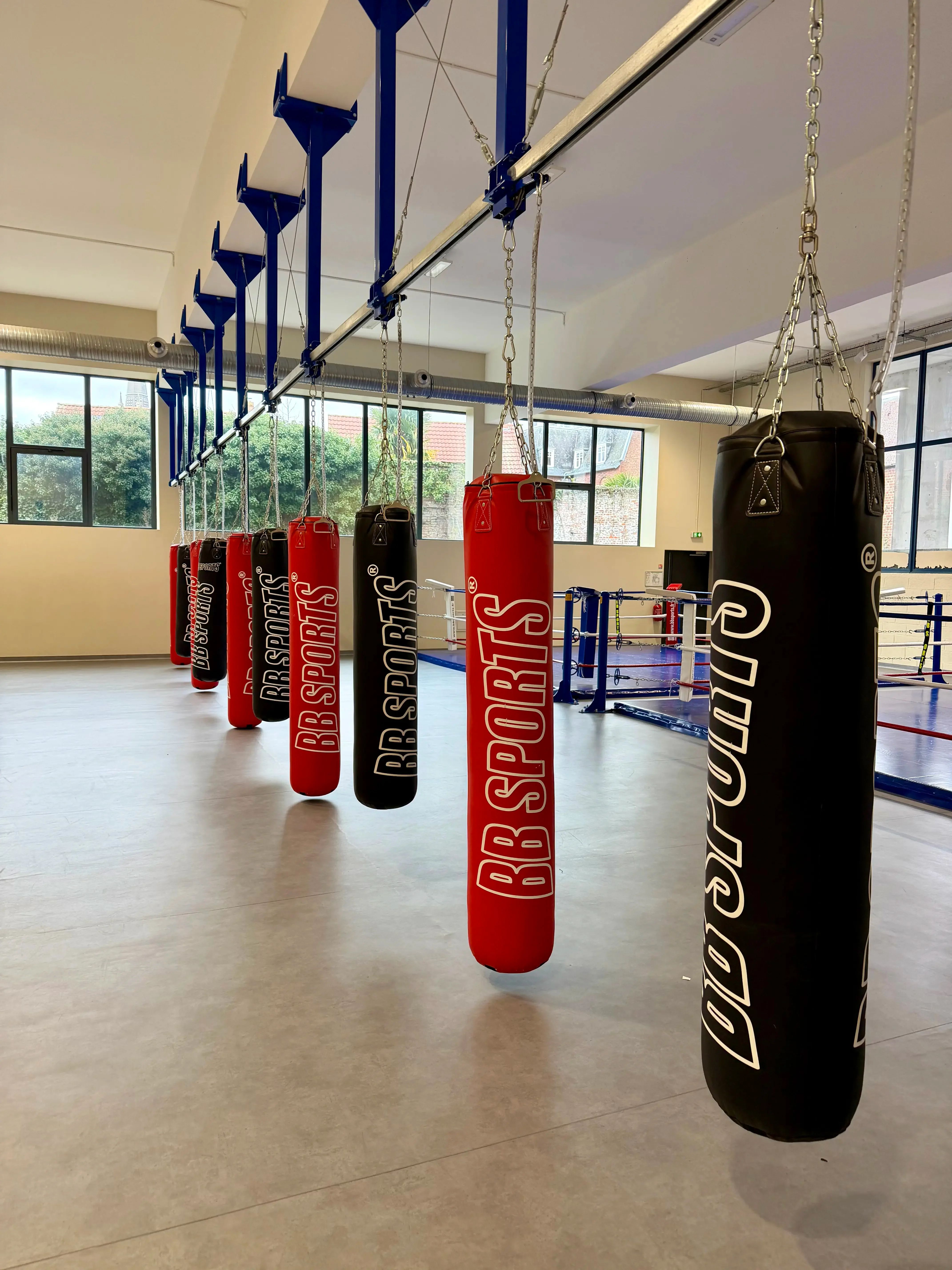 Salle de boxe du Complexe Sportif Léo Lagrange à Tourcoing